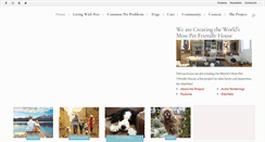 Desktop Screenshot of petfriendlyhouse.com